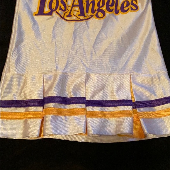 Baby girl size 1 LAKER dress purple yellow - Picture 5 of 8